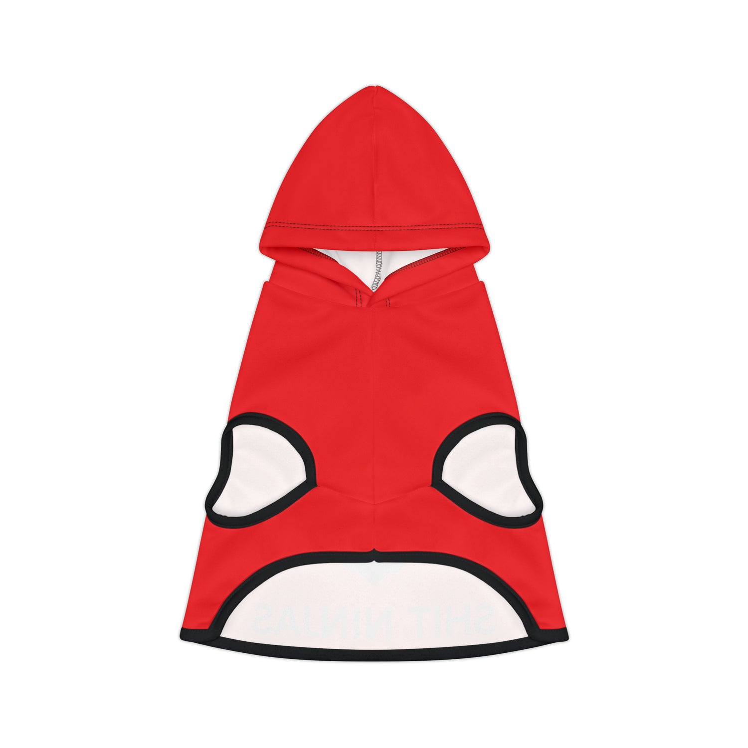 ZV Red Shit Ninja’s Dog Hoodie - THE ZEN VIKING