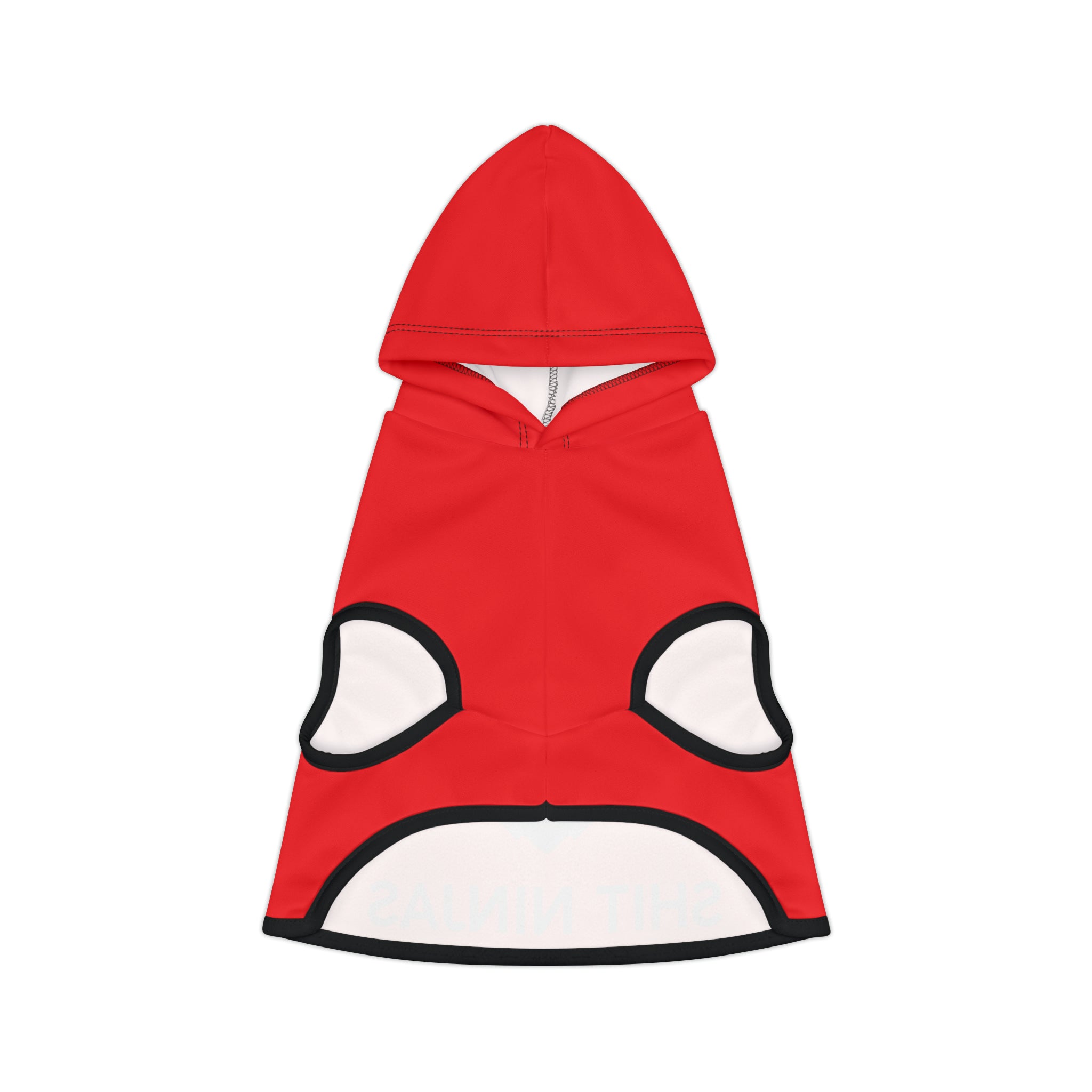 ZV Red Shit Ninja’s Dog Hoodie - THE ZEN VIKING