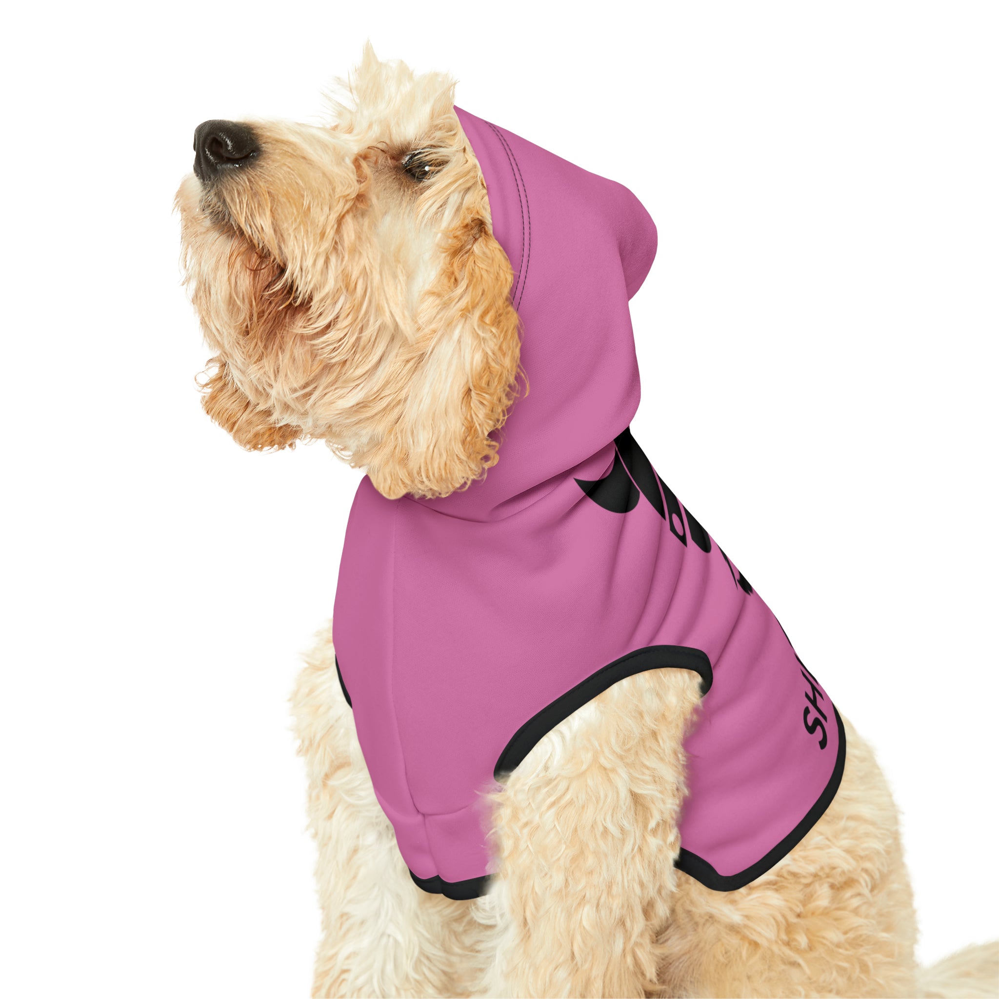 ZV pink Shit Ninja’s Dog Hoodie - THE ZEN VIKING