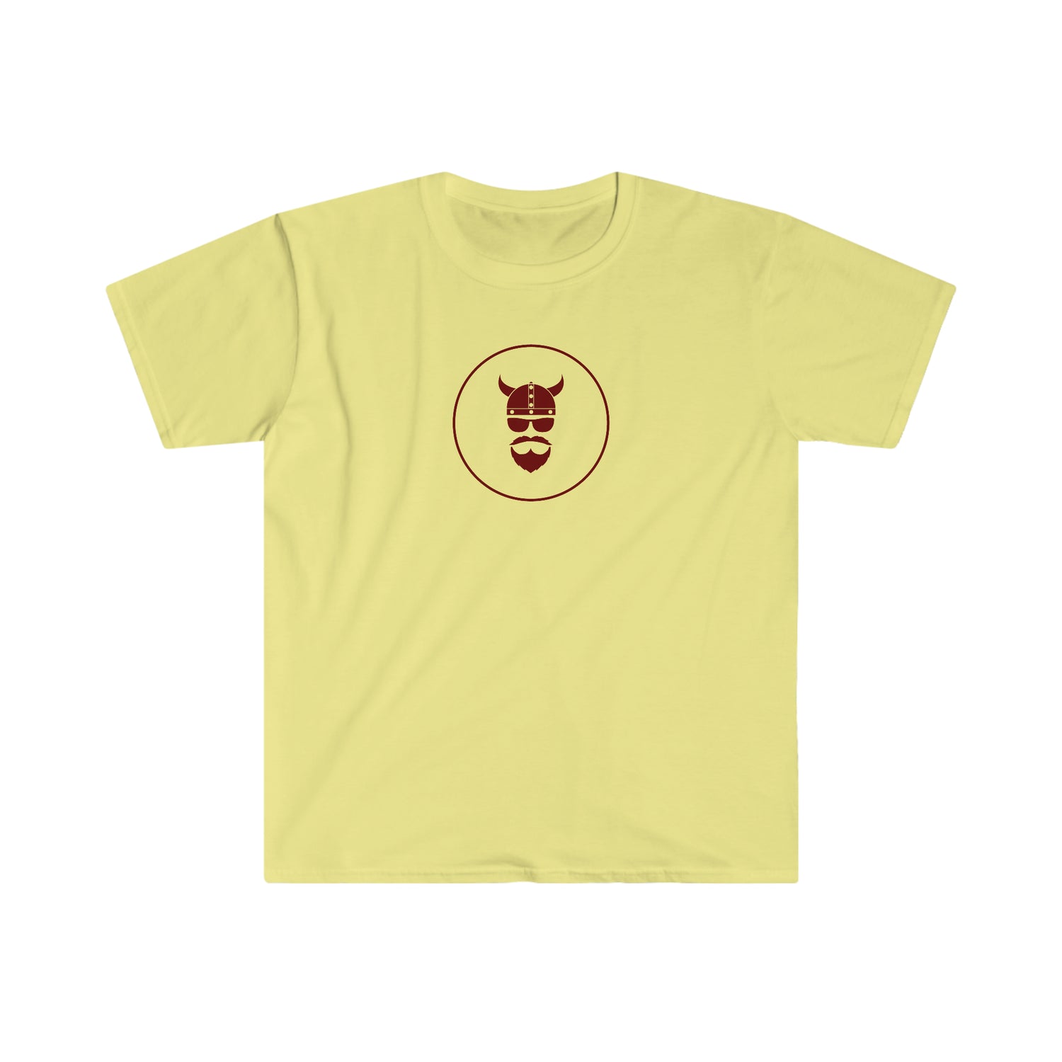 ZV Red Stamp Softstyle T-Shirt - THE ZEN VIKING