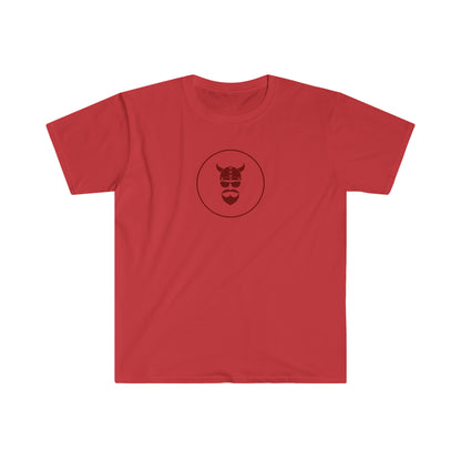 ZV Red Stamp Softstyle T-Shirt - THE ZEN VIKING