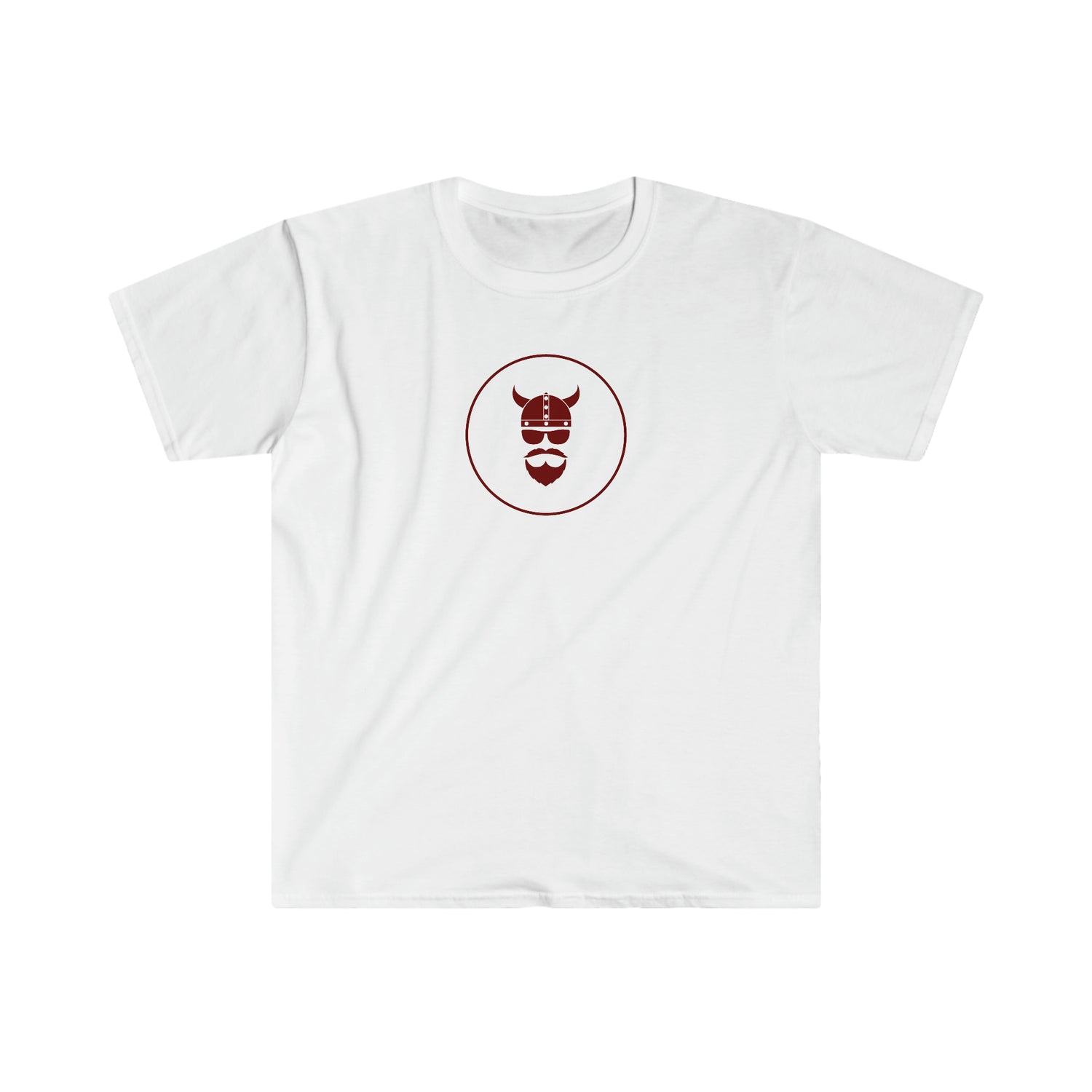 ZV Red Stamp Softstyle T-Shirt - THE ZEN VIKING