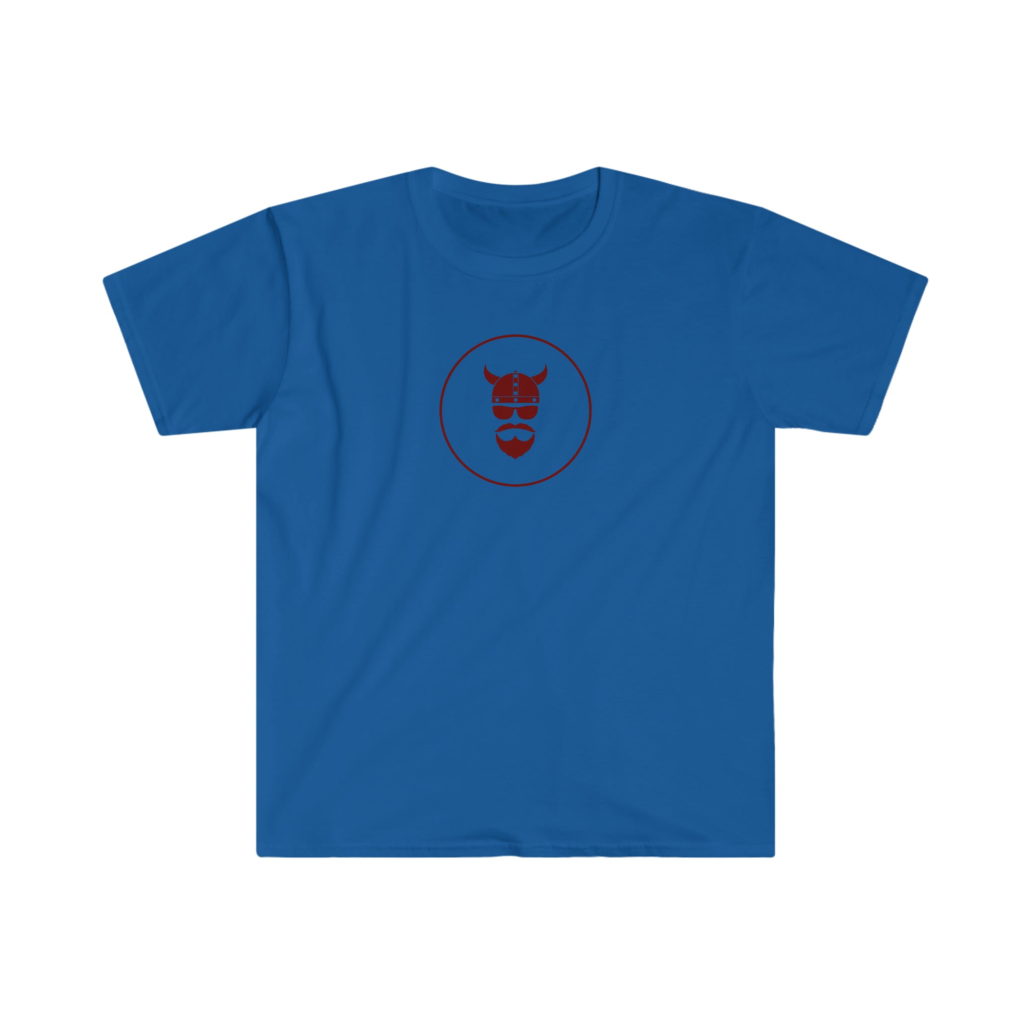 ZV Red Stamp Softstyle T-Shirt - THE ZEN VIKING