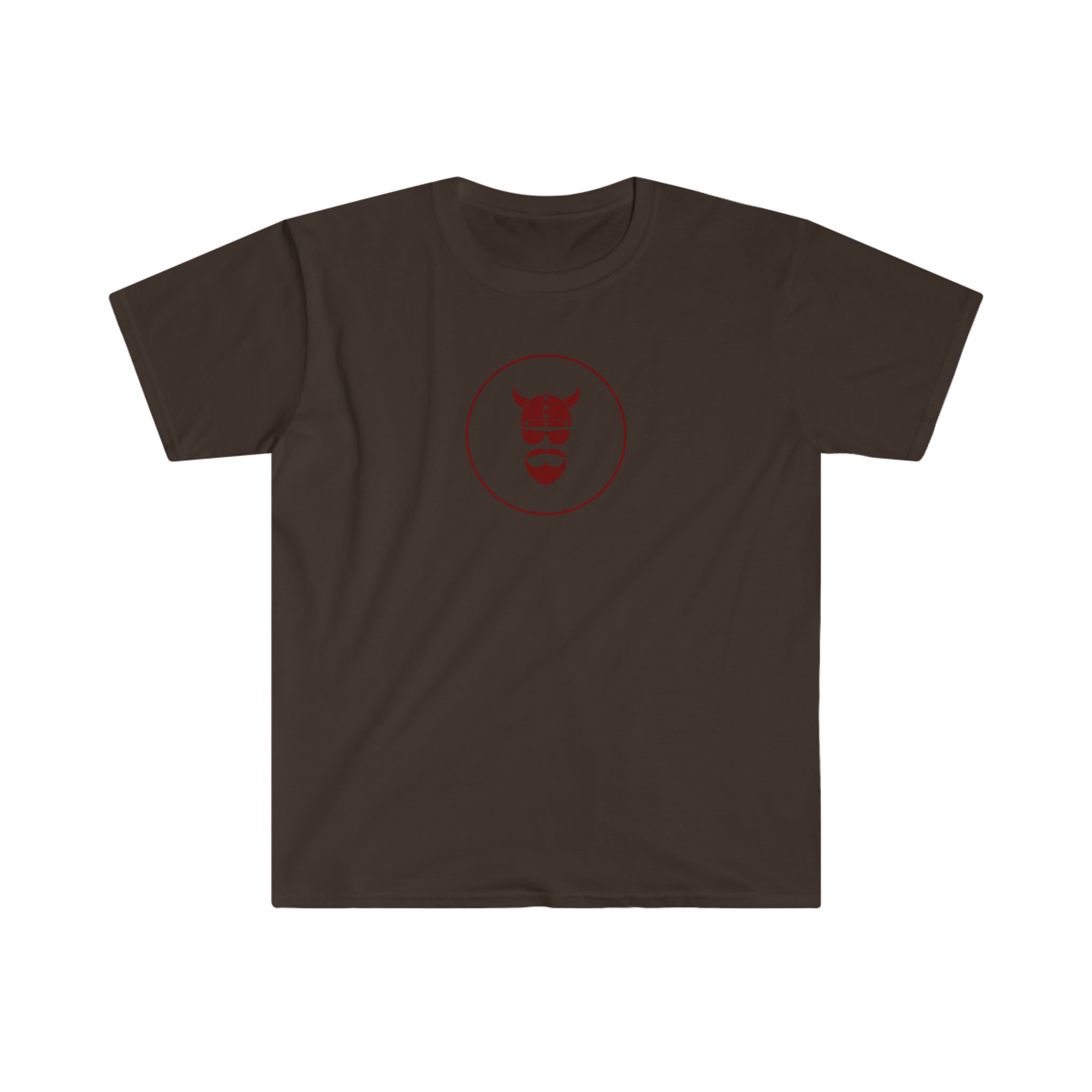 ZV Red Stamp Softstyle T-Shirt - THE ZEN VIKING