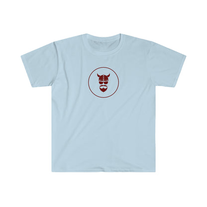 ZV Red Stamp Softstyle T-Shirt - THE ZEN VIKING