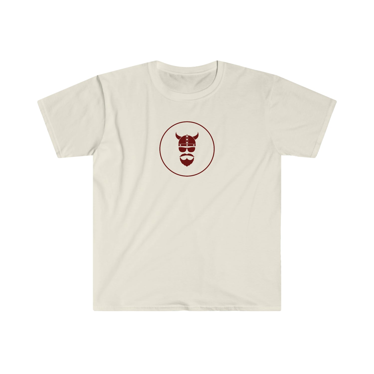 ZV Red Stamp Softstyle T-Shirt - THE ZEN VIKING