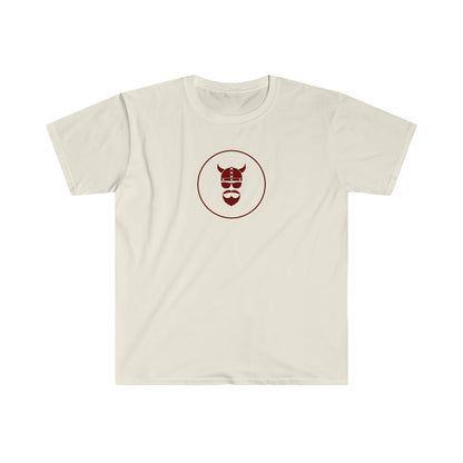 ZV Red Stamp Softstyle T-Shirt - THE ZEN VIKING