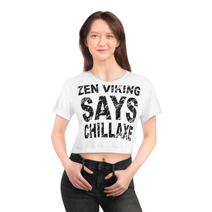 ZV Be More Crop Top - THE ZEN VIKING