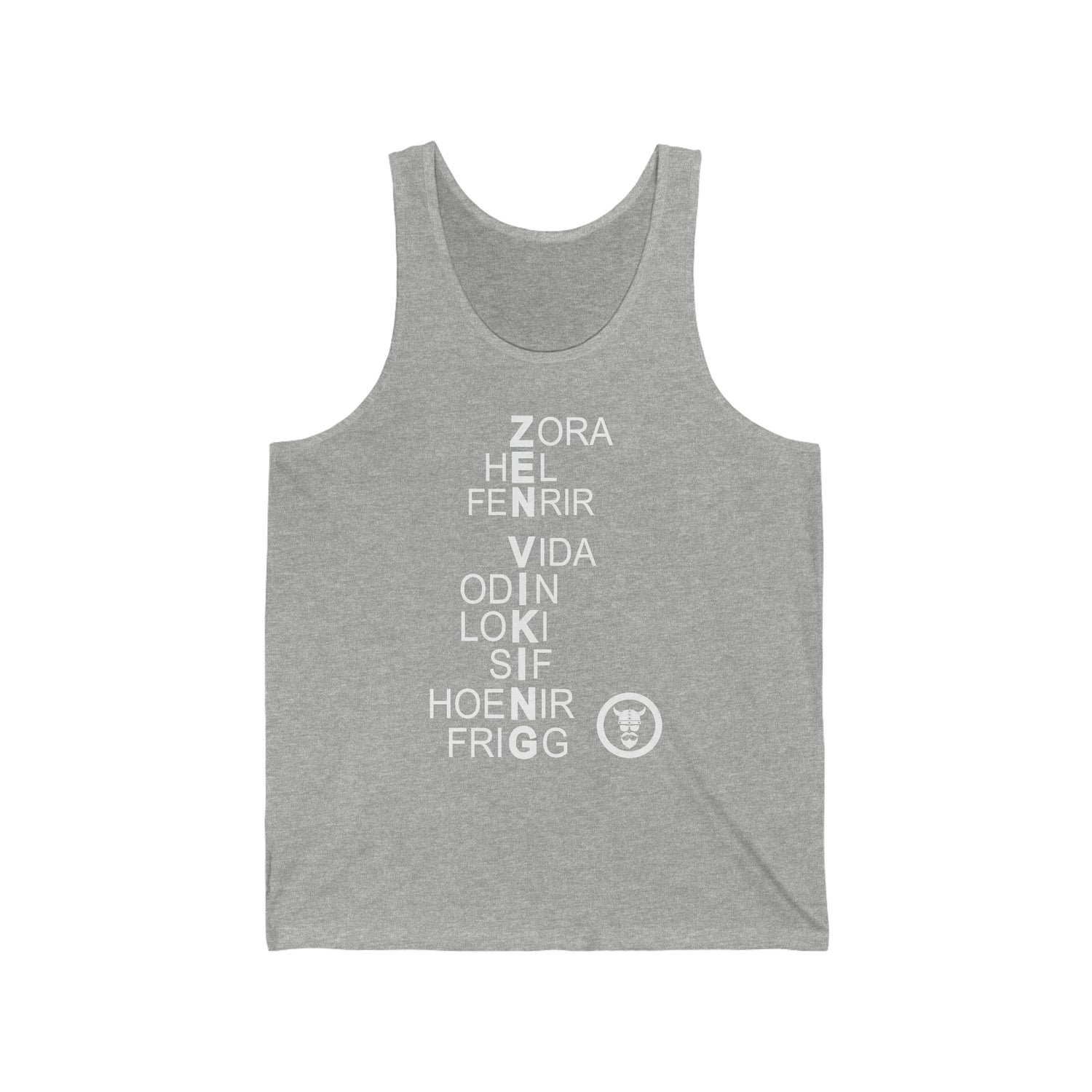 Tank Top Puzzled Gods - THE ZEN VIKING