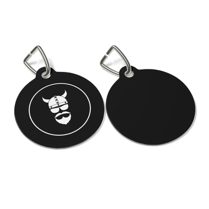 ZV Black Pet Tag - THE ZEN VIKING