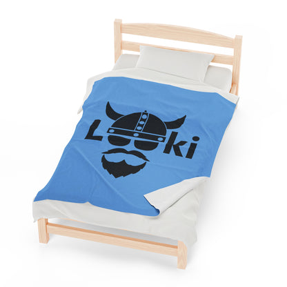 ZV Loki Extra Soft Velveteen Plush Blanket - THE ZEN VIKING