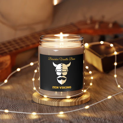 Berserker Vanilla Bean Candle, 9oz - THE ZEN VIKING