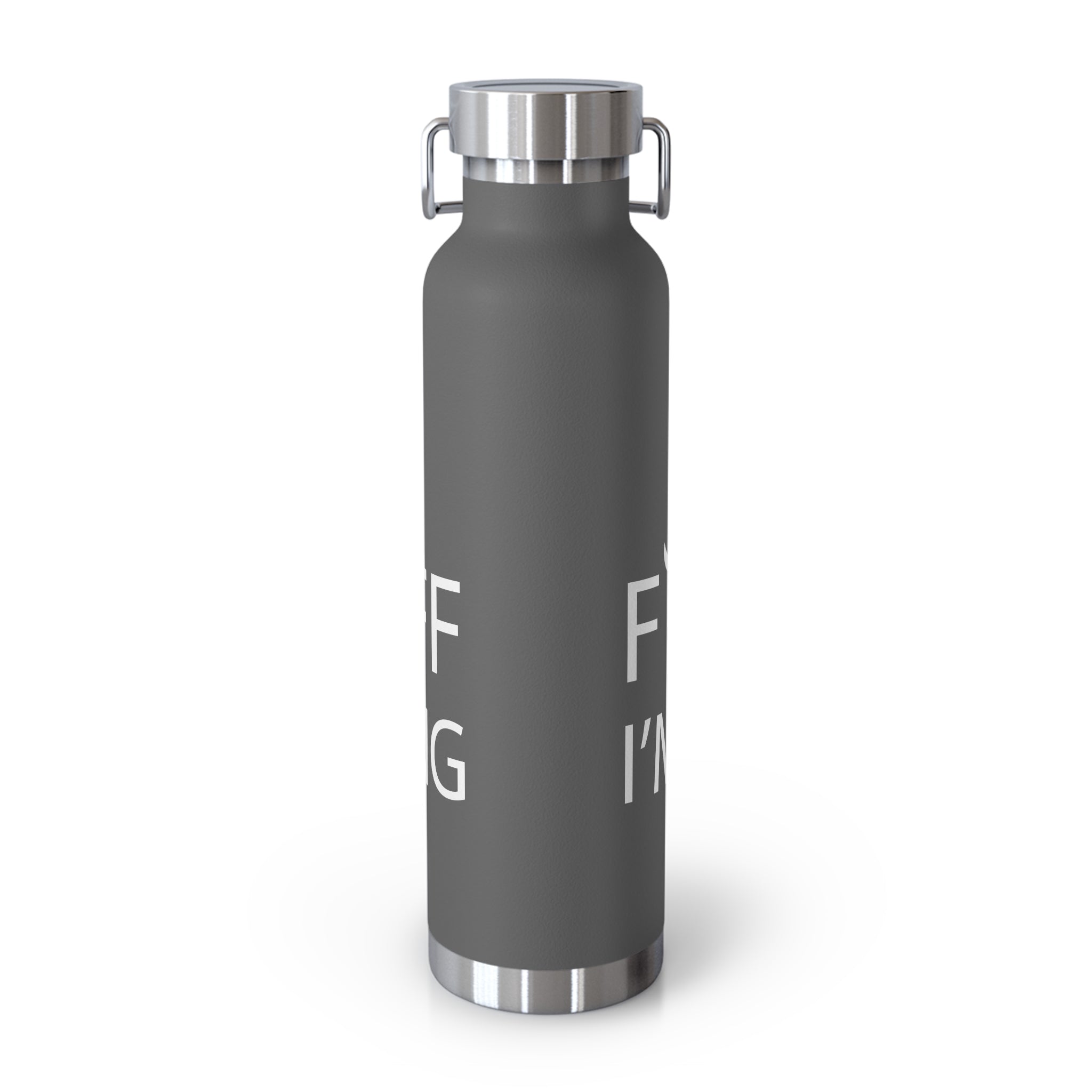 ZV Im Training Copper Vacuum Insulated Bottle, 22oz - THE ZEN VIKING