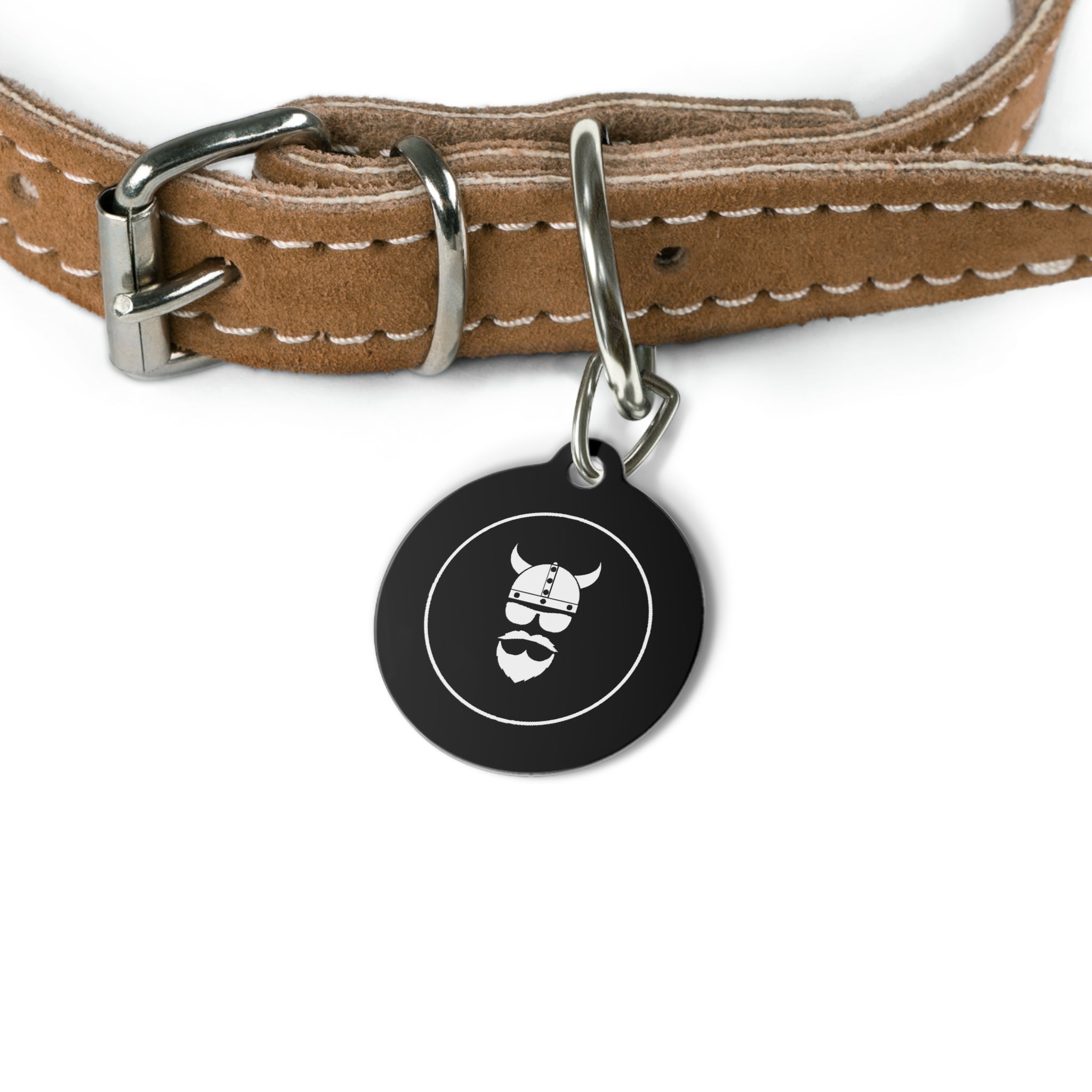 ZV Black Pet Tag - THE ZEN VIKING