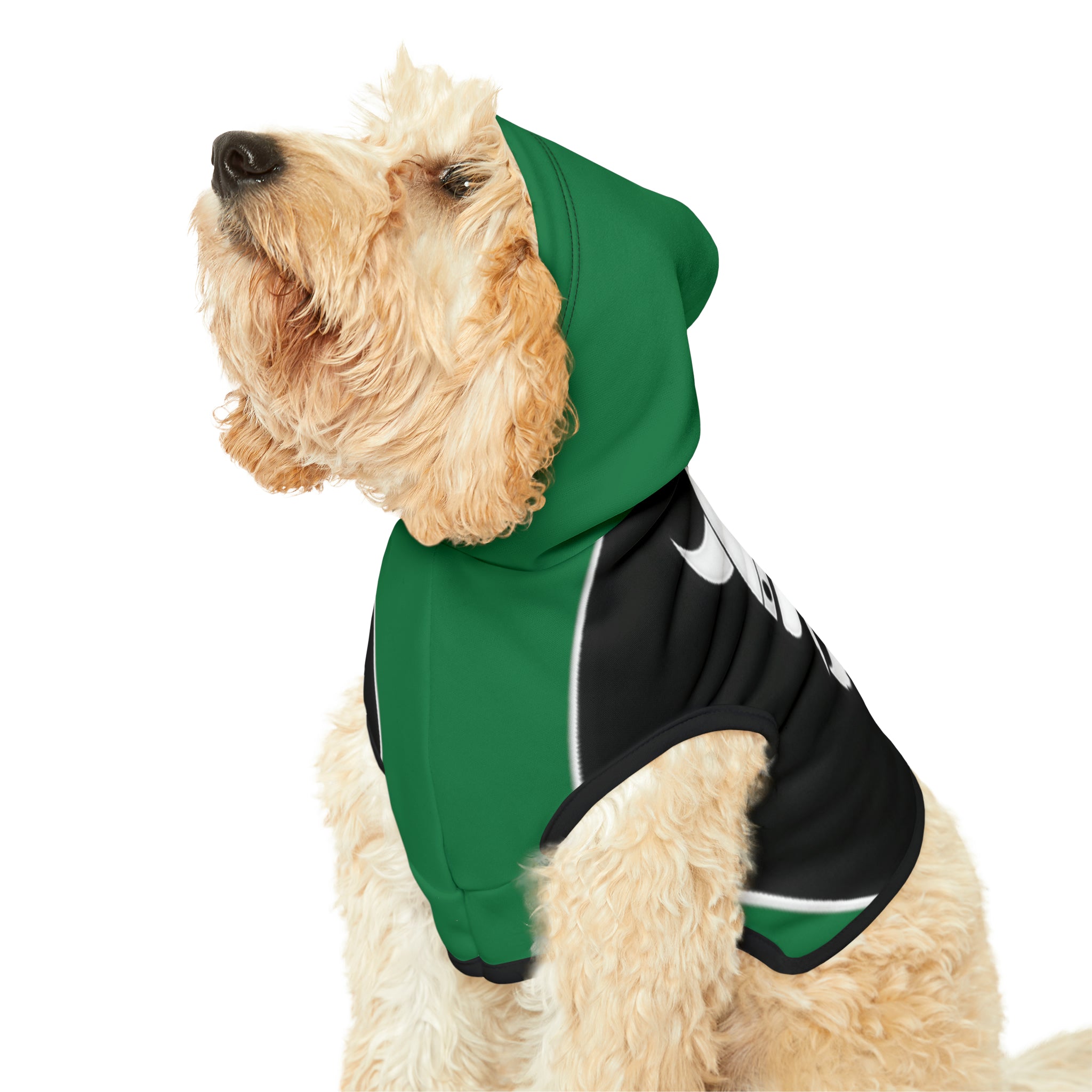 ZV Black Label Forest Green Dog Hoodie - THE ZEN VIKING