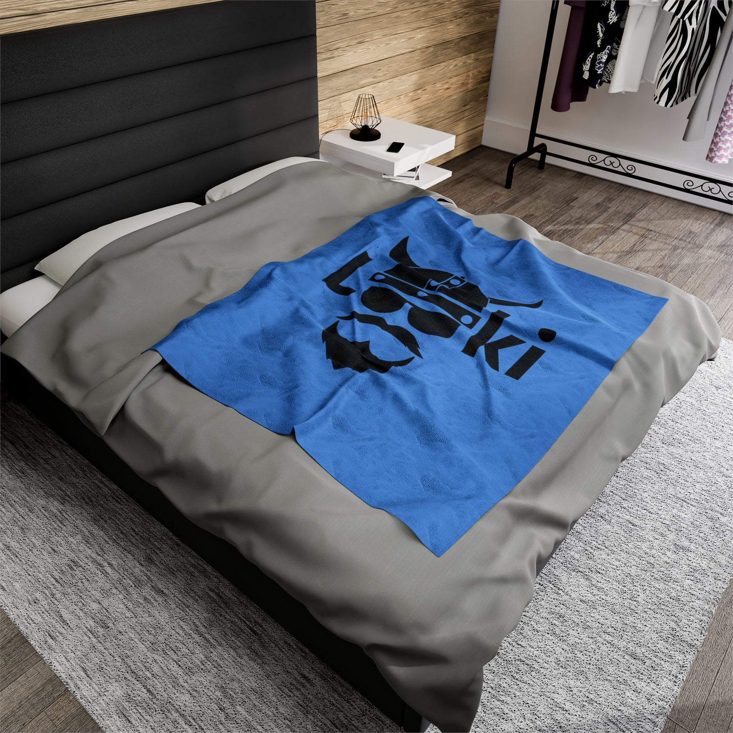 ZV Loki Extra Soft Velveteen Plush Blanket - THE ZEN VIKING