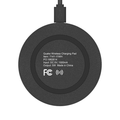 ZV Quake Wireless Charging Pad Black - THE ZEN VIKING