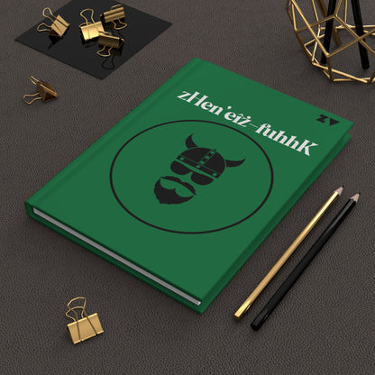 ZV Shit To Do List green Hardcover Journal Matte - THE ZEN VIKING