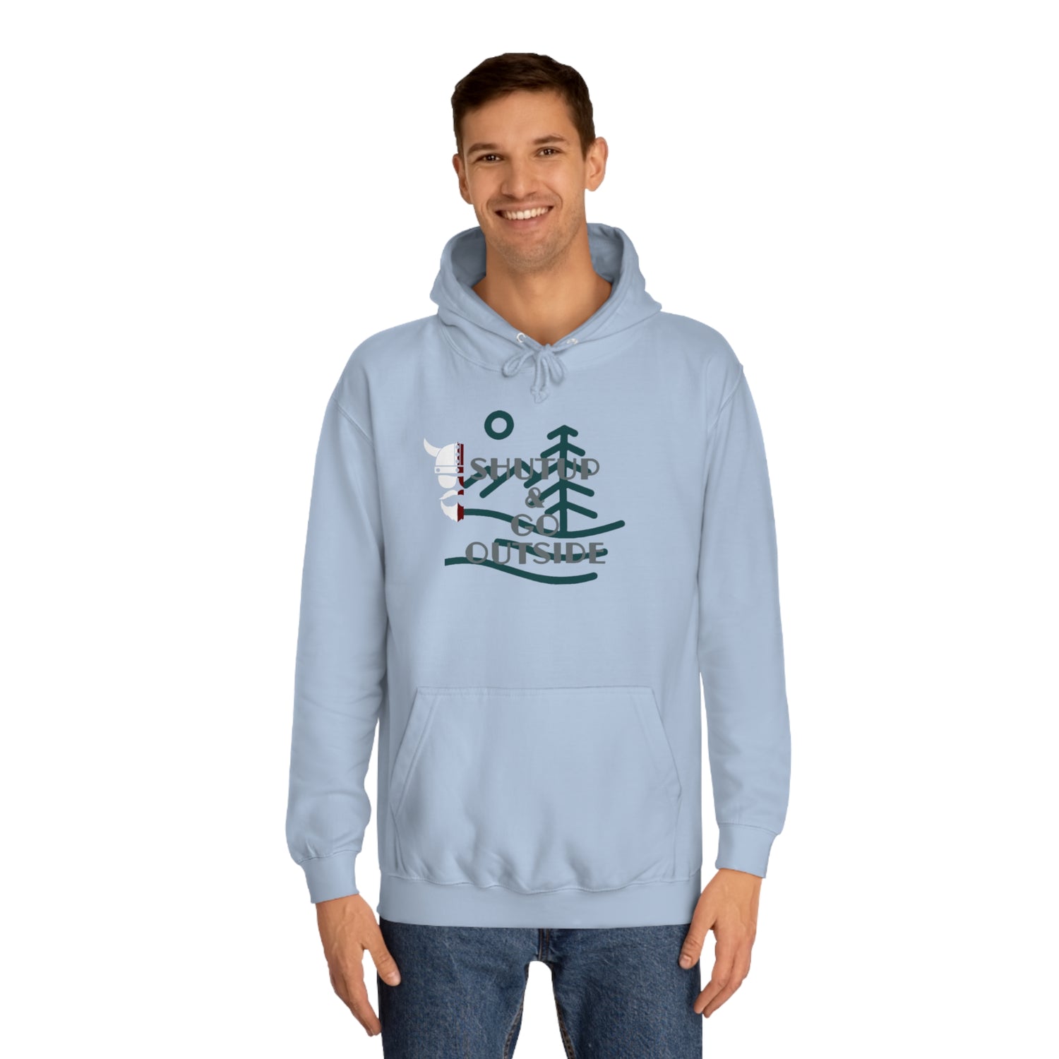 ZV Go Outside Hoodie - THE ZEN VIKING