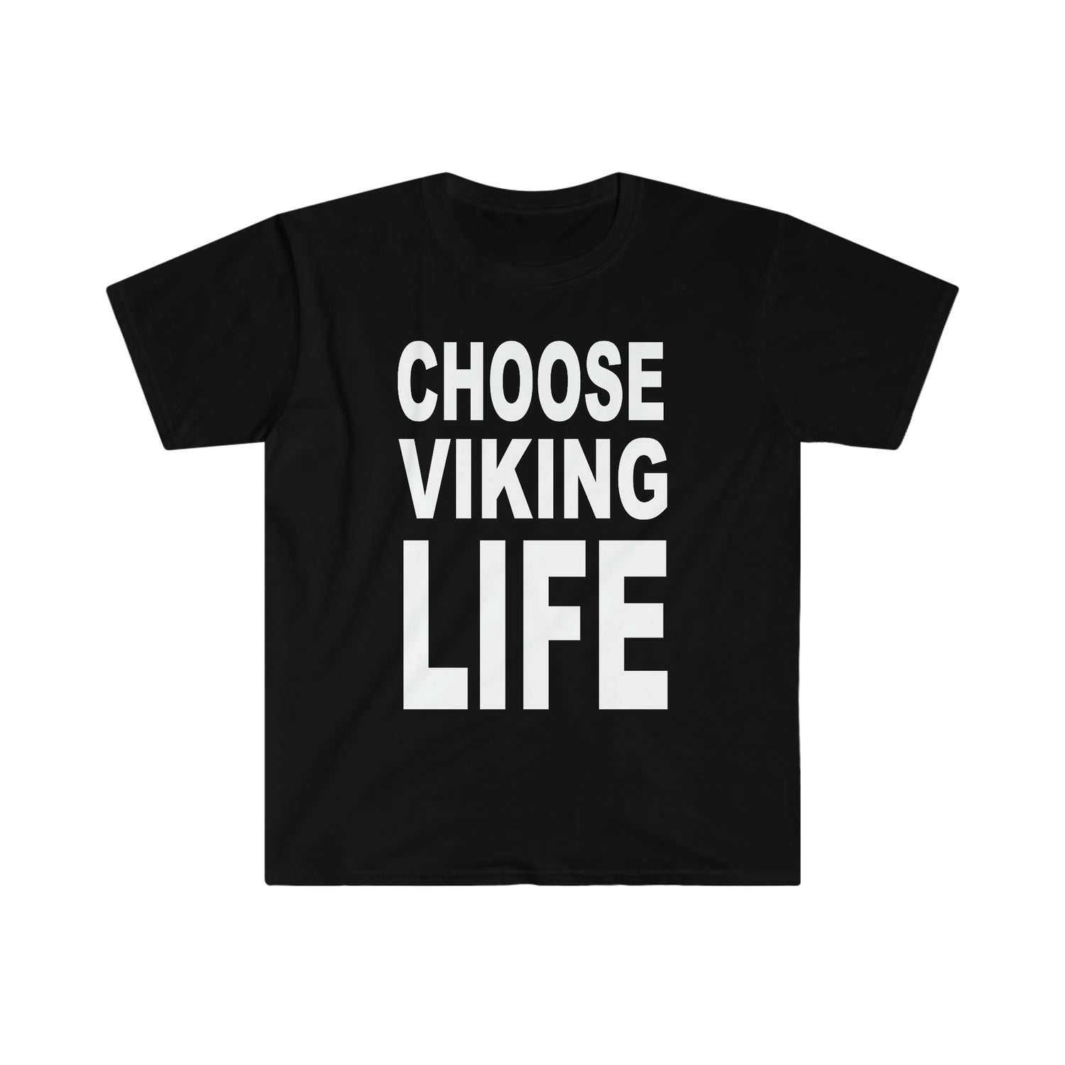 Choose Viking Life Softstyle T-Shirt - THE ZEN VIKING