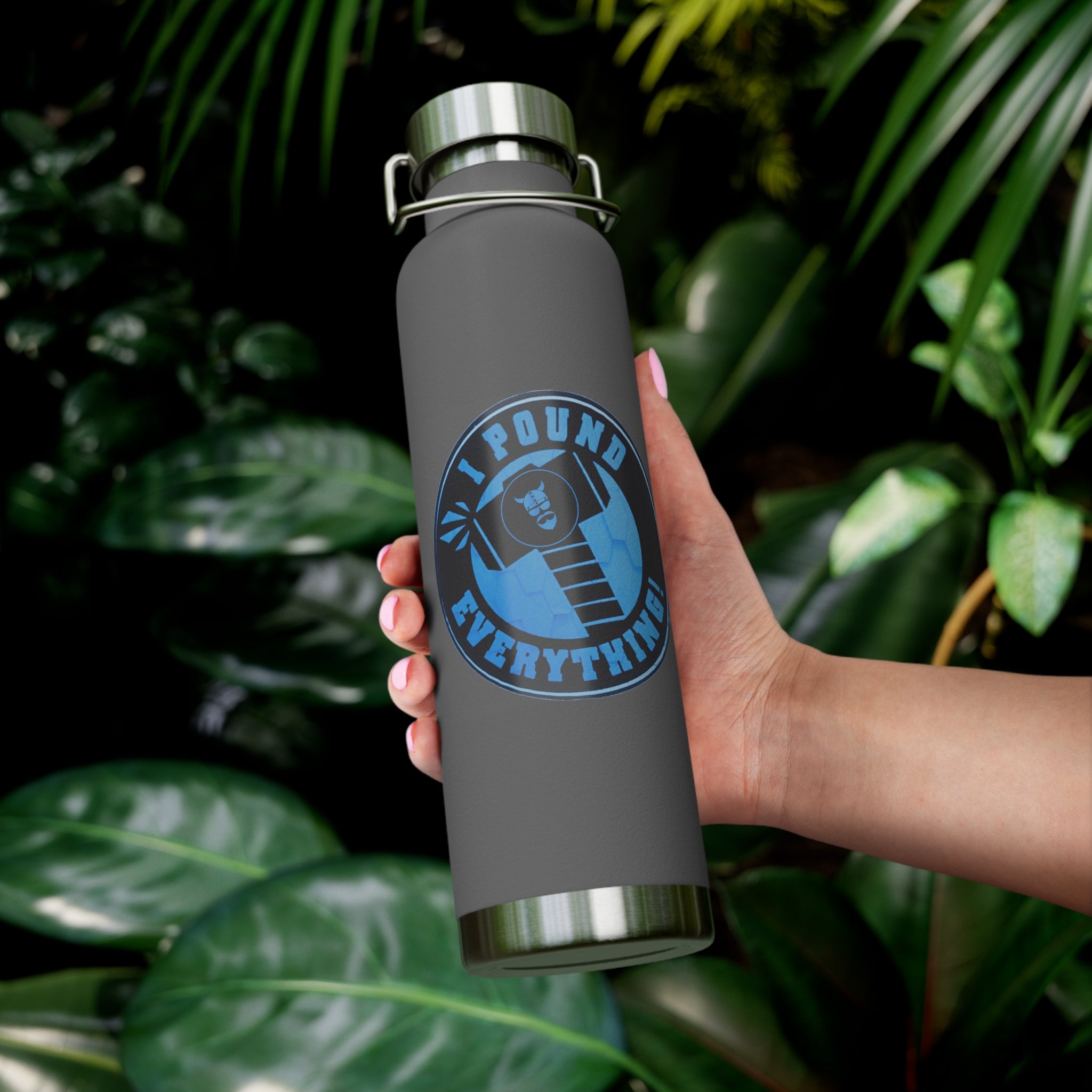 ZV Pound Copper Vacuum Insulated Bottle, 22oz - THE ZEN VIKING