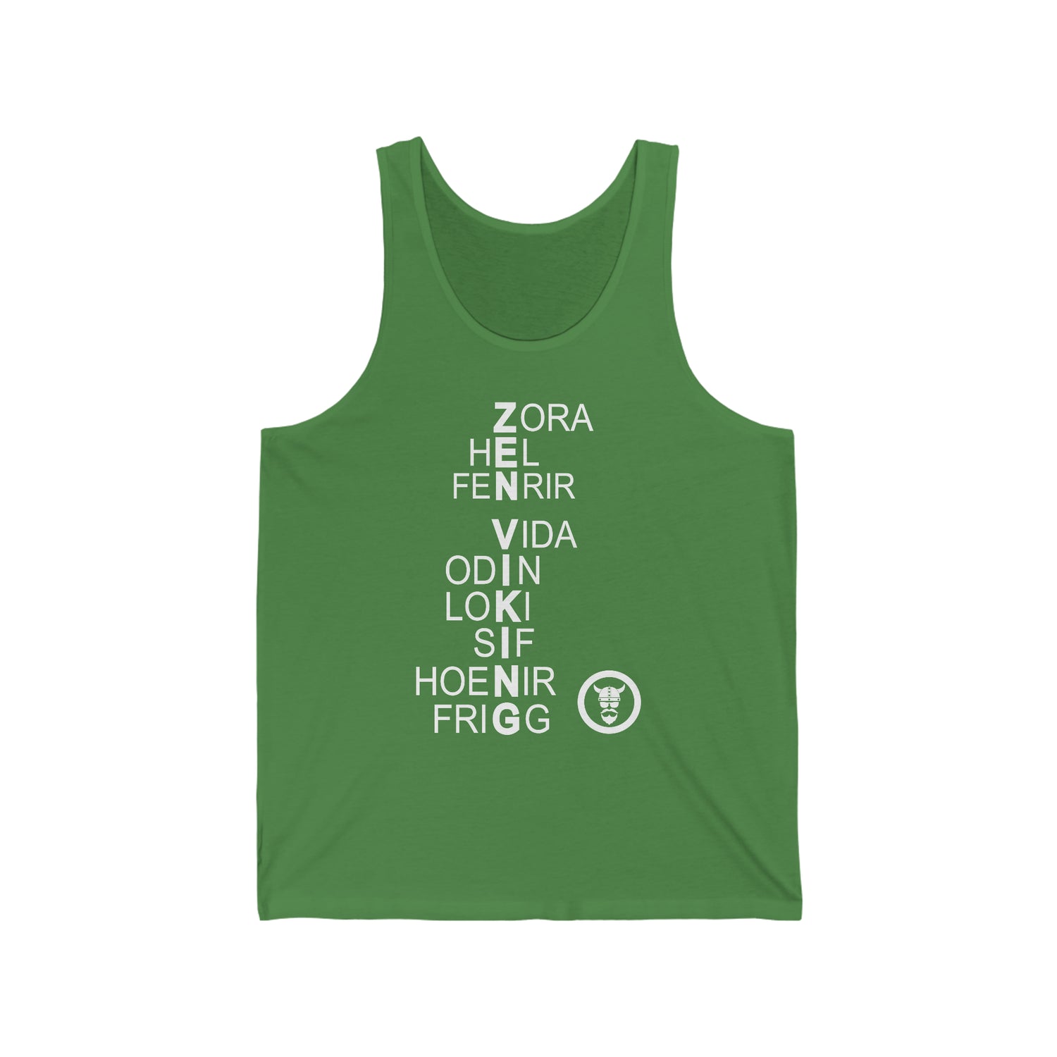 Tank Top Puzzled Gods - THE ZEN VIKING