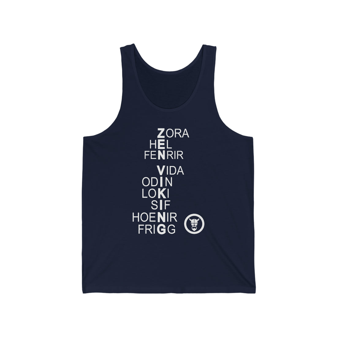 Tank Top Puzzled Gods - THE ZEN VIKING