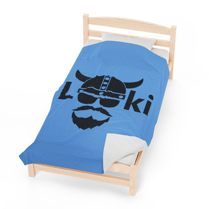 ZV Loki Extra Soft Velveteen Plush Blanket - THE ZEN VIKING