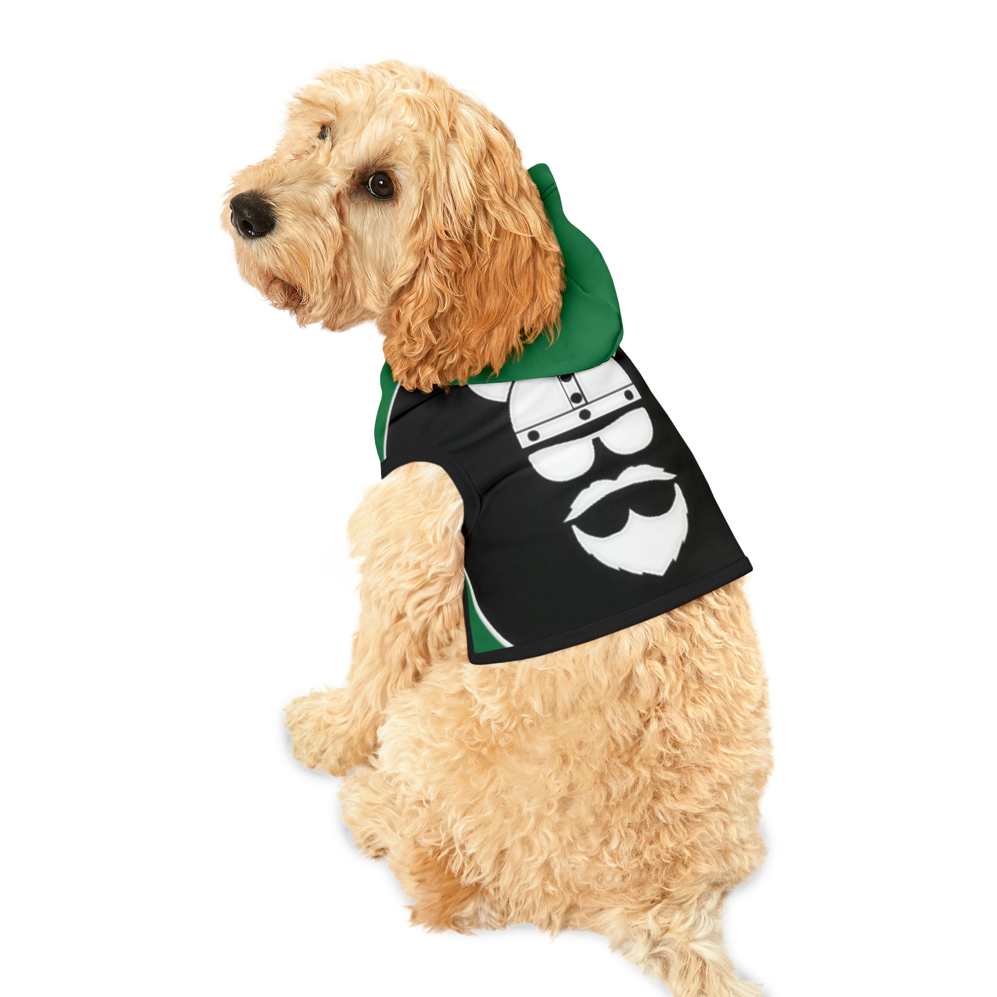 ZV Black Label Forest Green Dog Hoodie - THE ZEN VIKING