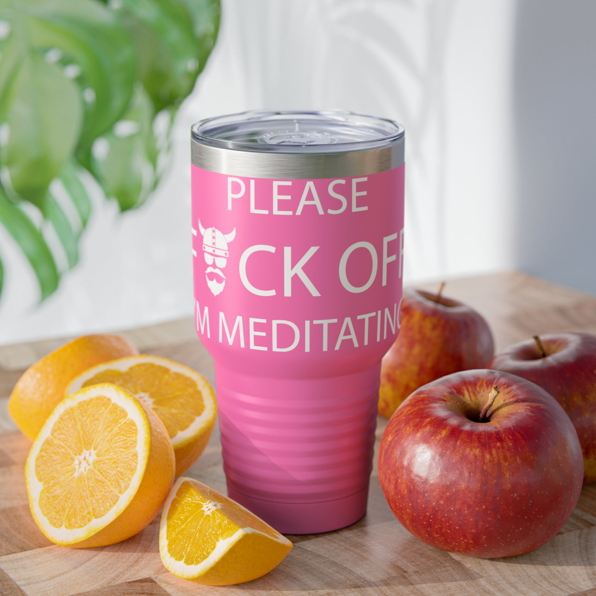 ZV Meditation Ringneck Tumbler, 30oz - THE ZEN VIKING