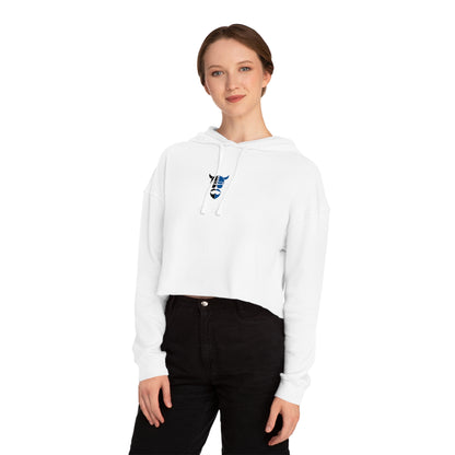 ZV Blue Label Women’s Crop Hoodie - THE ZEN VIKING