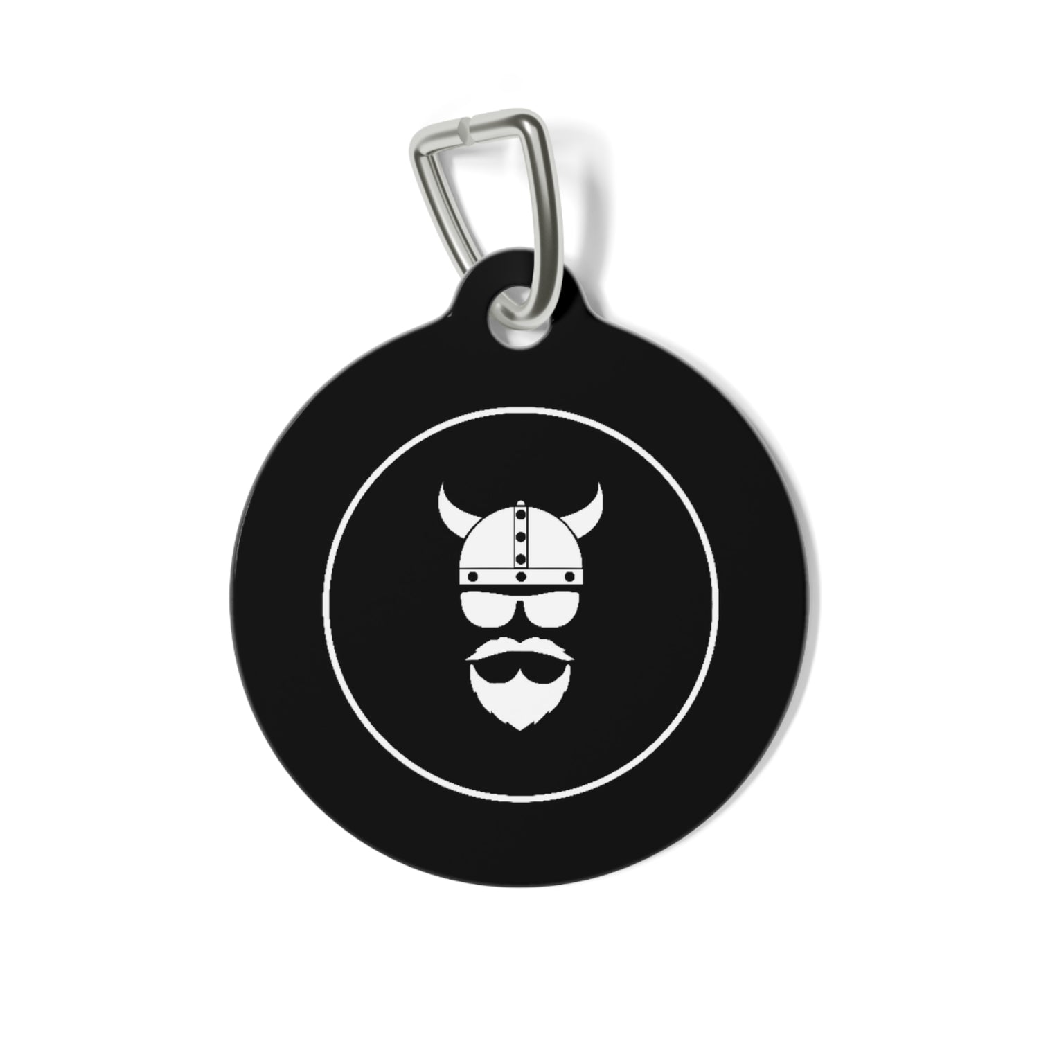 ZV Black Pet Tag - THE ZEN VIKING