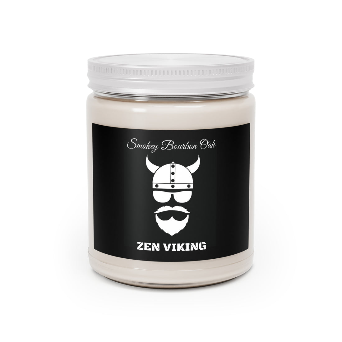 ZV Smoky Bourbon Oak Candle, 9oz - THE ZEN VIKING