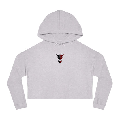 ZV Red Label Women’s Crop Hoodie - THE ZEN VIKING