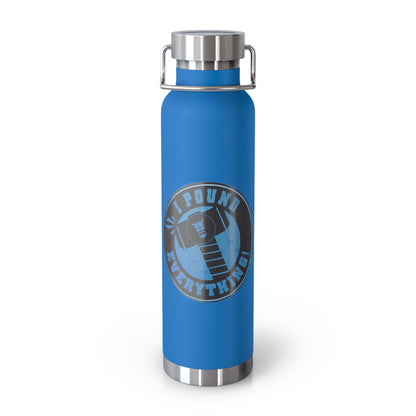 ZV Pound Copper Vacuum Insulated Bottle, 22oz - THE ZEN VIKING