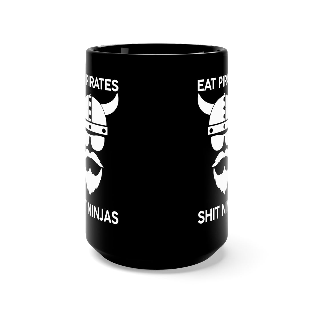 ZV Black Coffee Mug 15oz - THE ZEN VIKING