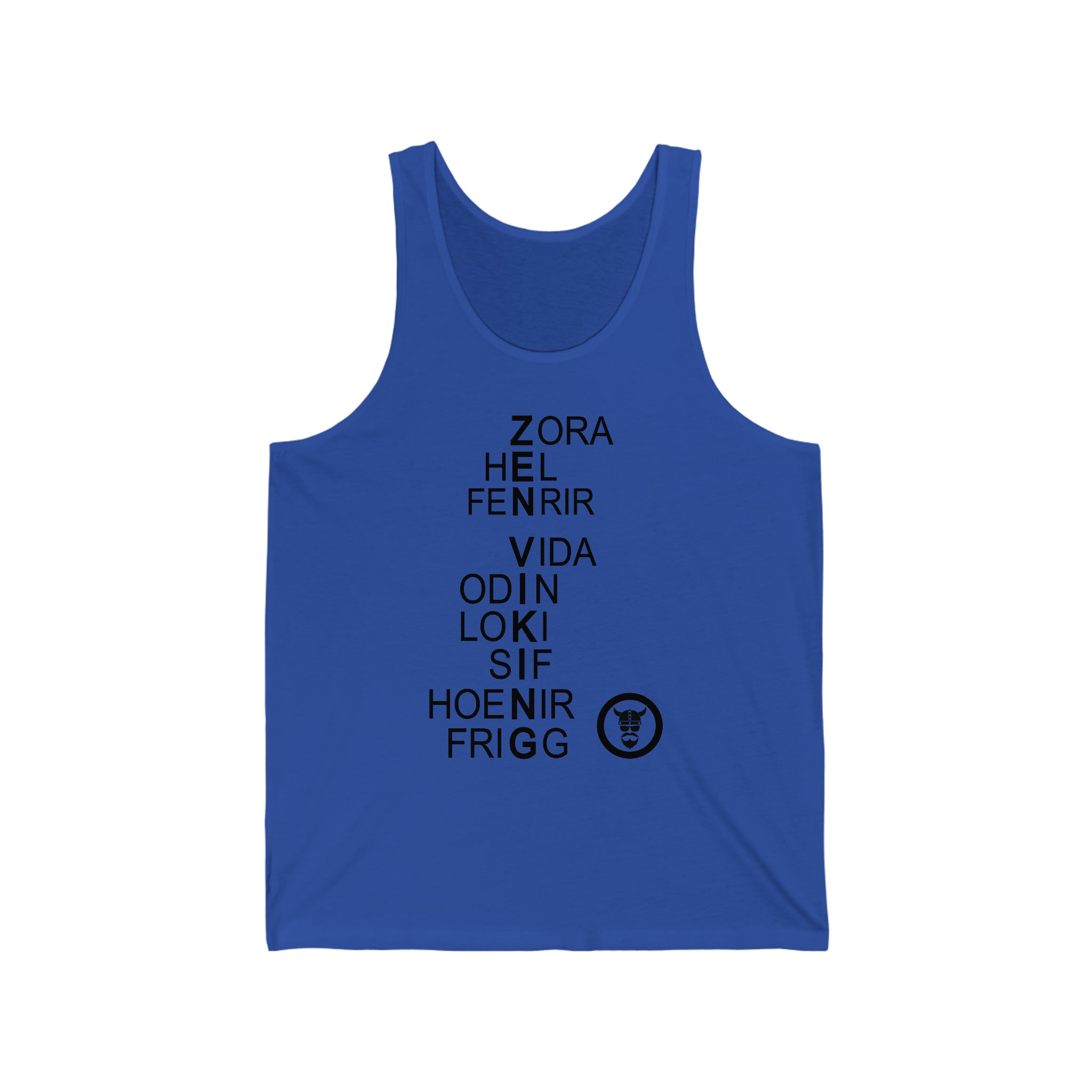 Tank Top Puzzled Gods - THE ZEN VIKING