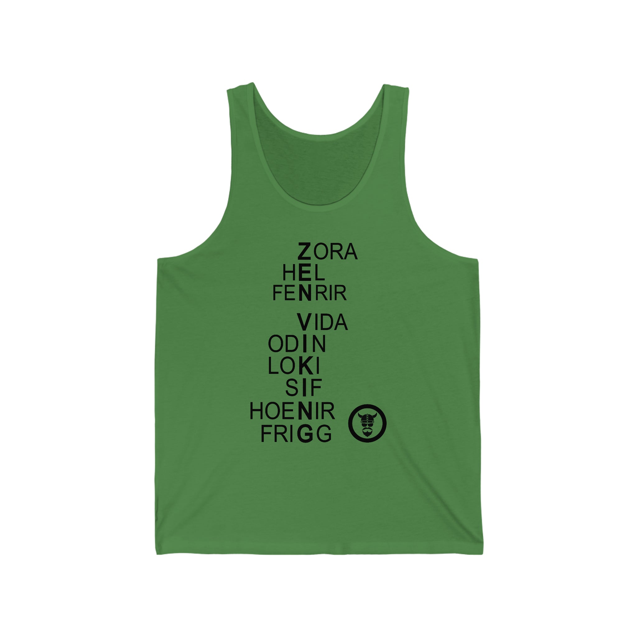 Tank Top Puzzled Gods - THE ZEN VIKING