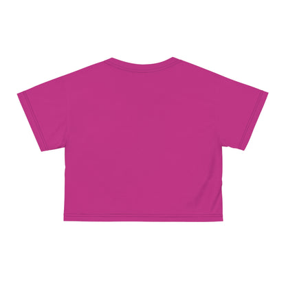 ZV meditation Yoga Pink Crop Top - THE ZEN VIKING