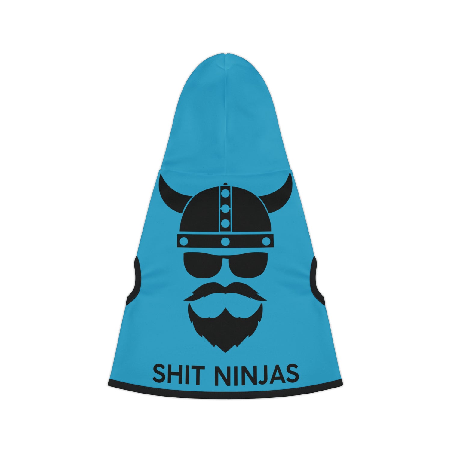 ZV Blue Shit Ninja’s Dog Hoodie - THE ZEN VIKING