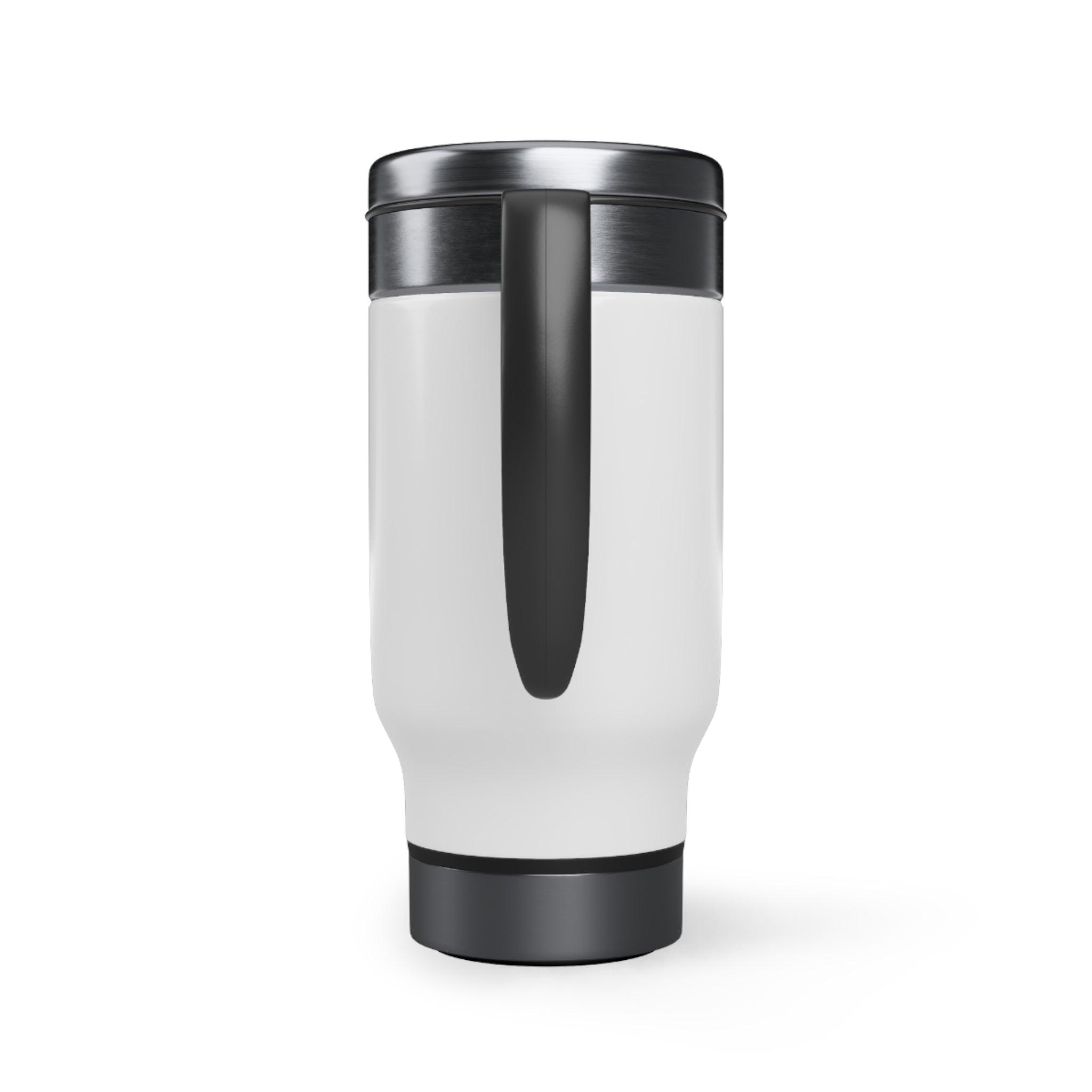 ZV Red Label Stainless Steel Travel Mug with Handle, 14oz - THE ZEN VIKING