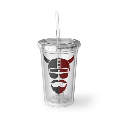 ZV Two Red Suave Acrylic Cup - THE ZEN VIKING