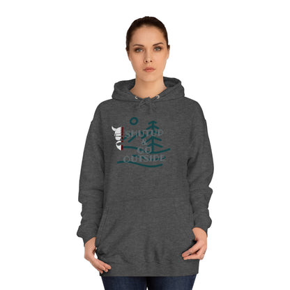 ZV Go Outside Hoodie - THE ZEN VIKING