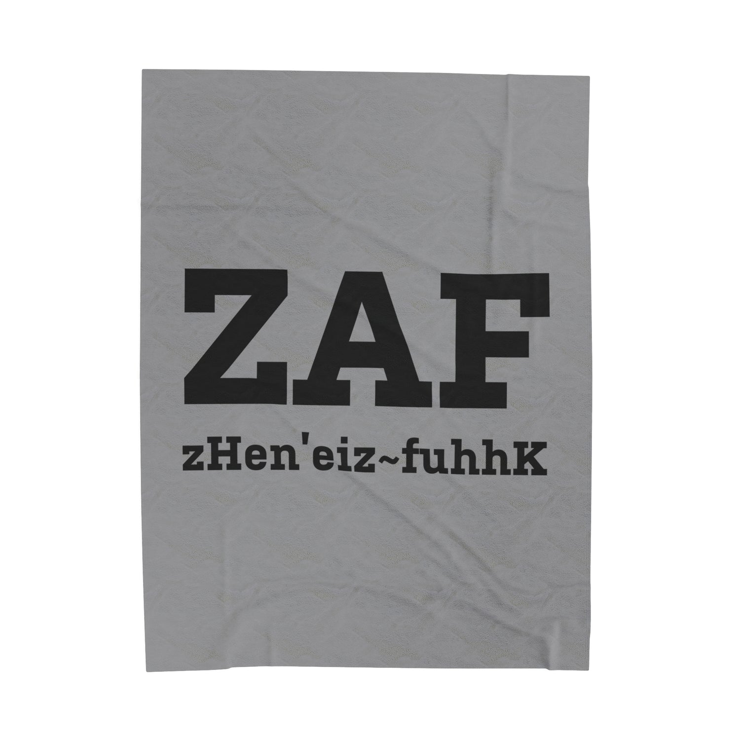 ZV ZAF Extra Soft Velveteen Plush Blanket - THE ZEN VIKING