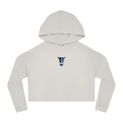 ZV Blue Label Women’s Crop Hoodie - THE ZEN VIKING