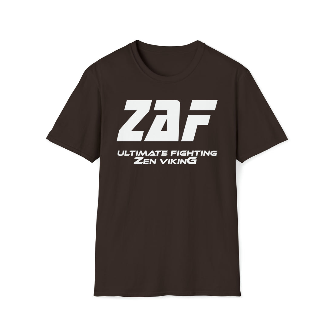 ZV Wht UFC T-Shirt - THE ZEN VIKING