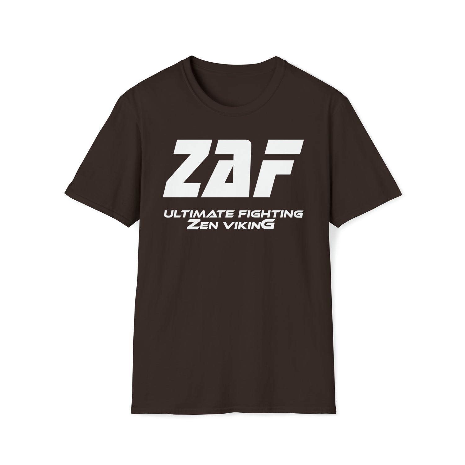 ZV Wht UFC T-Shirt - THE ZEN VIKING