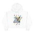 ZV I Love Viking TV Crop Hoodie - THE ZEN VIKING