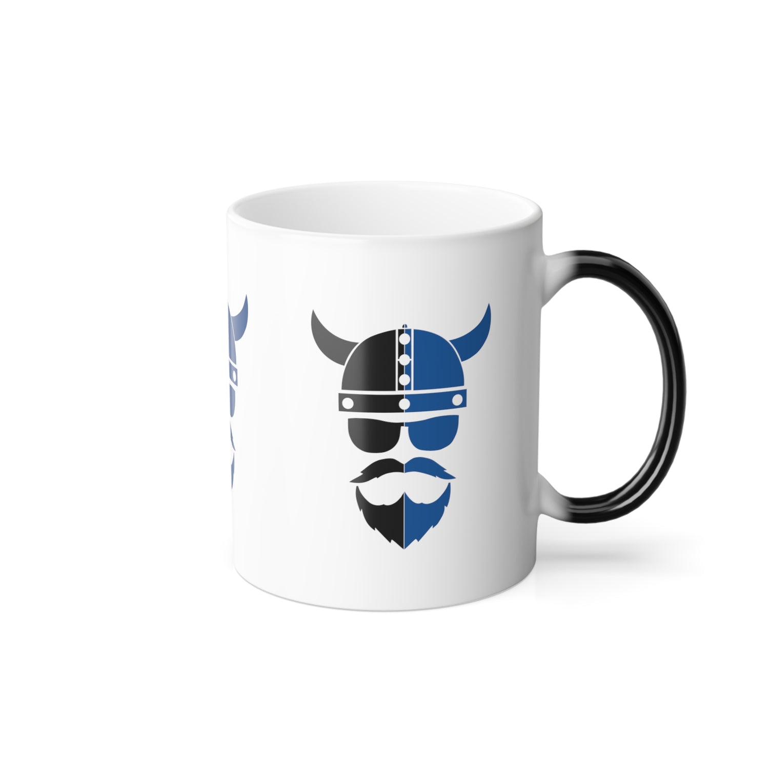 Blue Thermal Color Morphing Mug, 11oz - THE ZEN VIKING