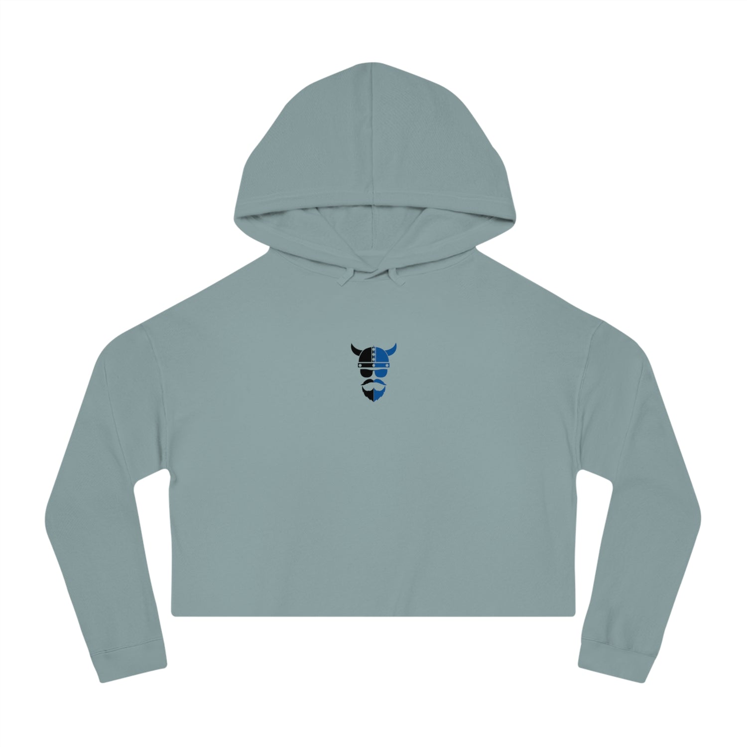 ZV Blue Label Women’s Crop Hoodie - THE ZEN VIKING